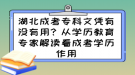 湖北成考专科文凭有没有用？从学历教育专家解读看成考学历作用