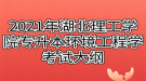 2021年湖北理工学院专升本环境工程学考试大纲