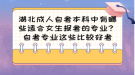 湖北成人自考本科中有哪些适合女生报考的专业？自考专业这些比较好考